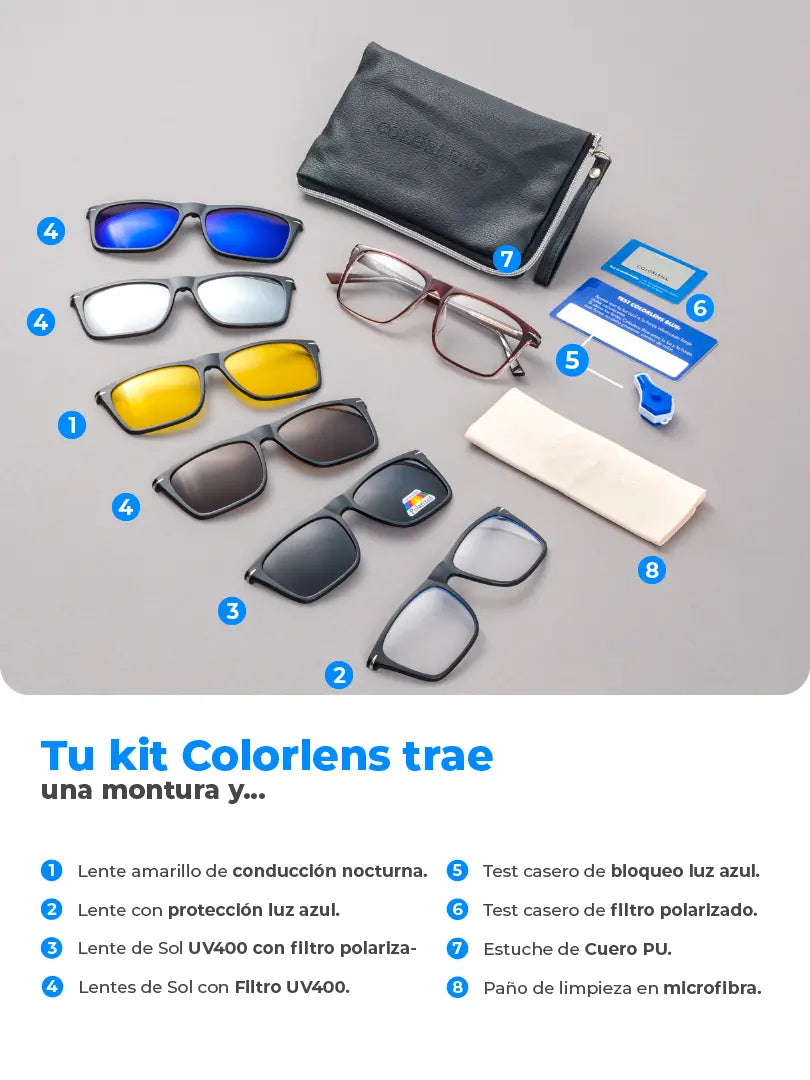 Milano Carey 6 en 1 Colorlens®