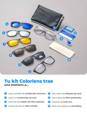 Milano Hielo Gris 6 en 1 Colorlens®