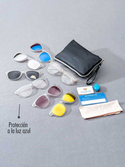 Clásicas Hielo Gris Mate 6 en 1 Colorlens®