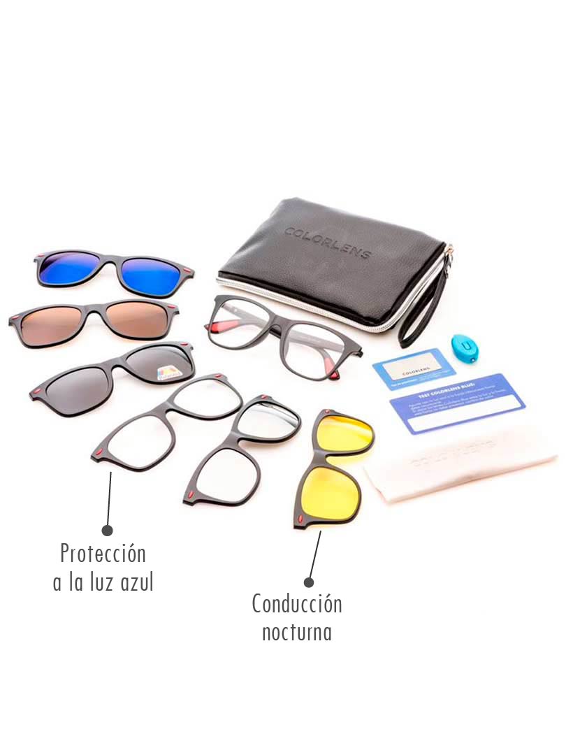 Clásicas Red 6 en 1 Colorlens® (4830486691919)